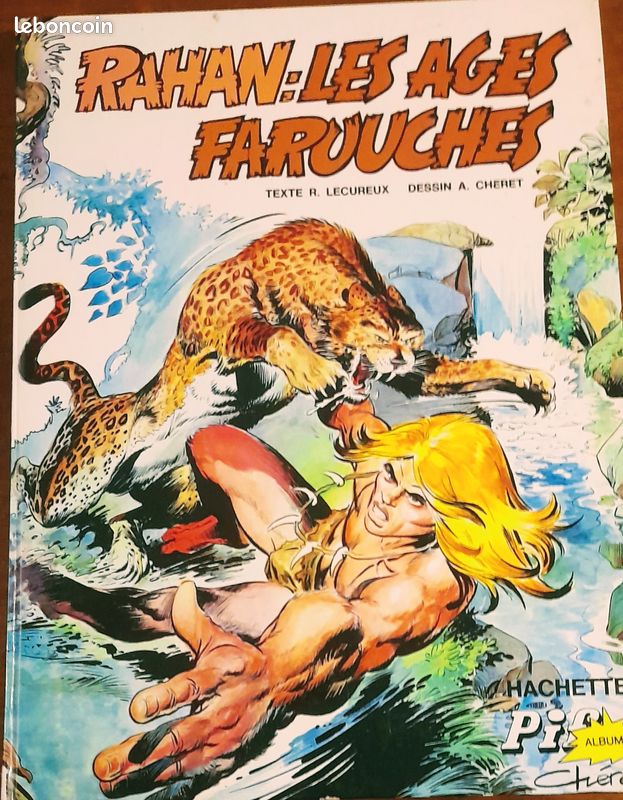 RAHAN : Les Âges Farouches – Édition Hachette / Pif Gadget (image 1)