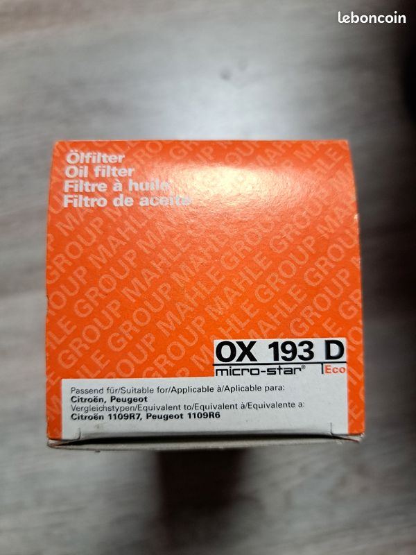 Filtre à gasoil OX 193 D (image 2)