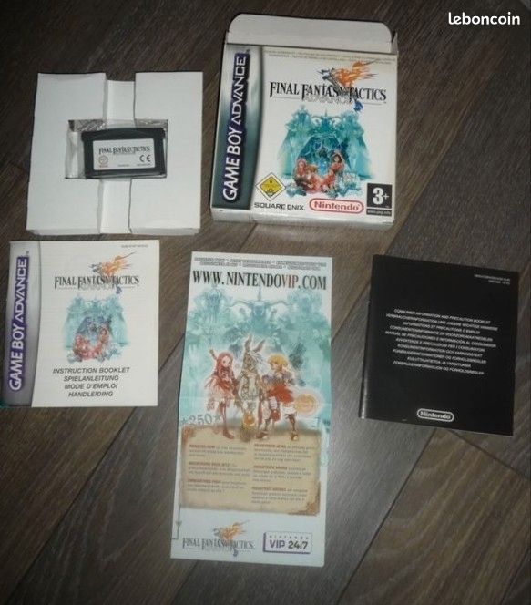 GUIDE OFFICIEL FRANÇAIS FINAL FANTASY TACTICS ADVANCE