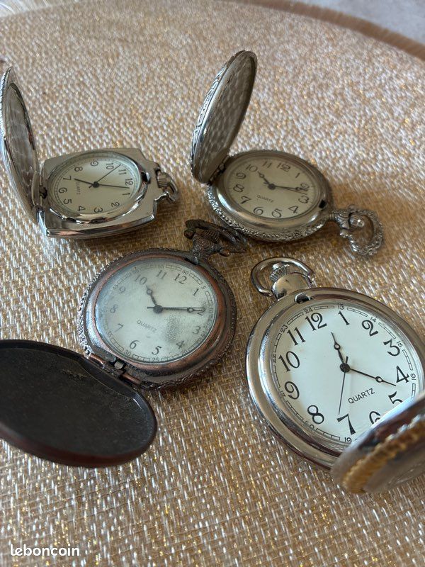 Montre De Poche En Métal à Réviser Ou Pour Pièces - Occasion, Collection, Réparation