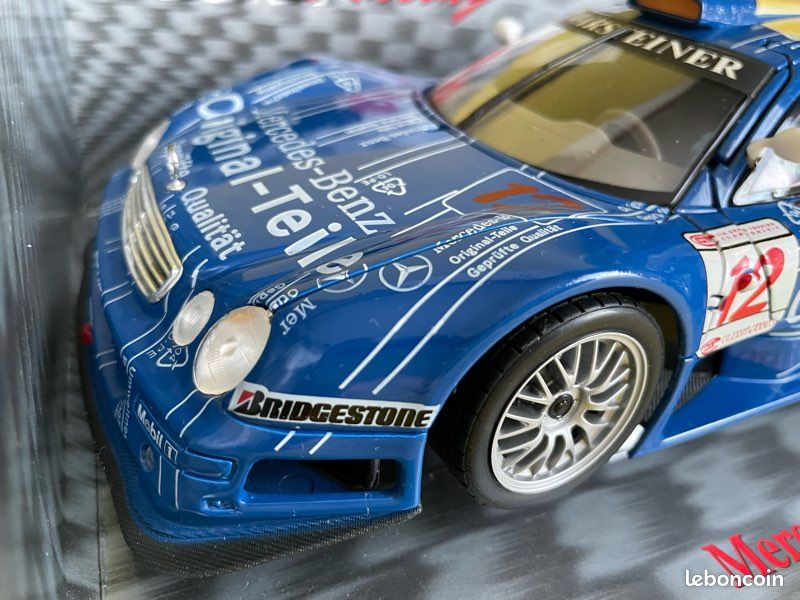 Mercedes-Benz CLK GTR Original Teile # 12 1/18 Maisto + Boite