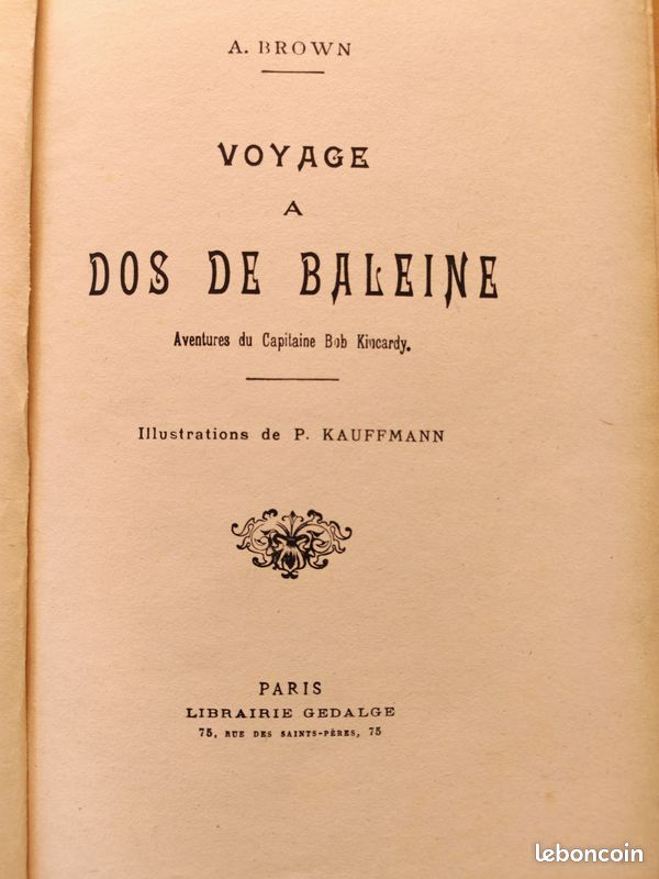 A. Brown "Voyage à dos de baleine" (image 1)