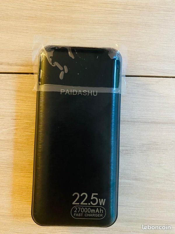 Power Bank 27000mAh 22.5W PD3.0 QC4.0 - Batterie Externe Fast Charge Avec Écran LCD