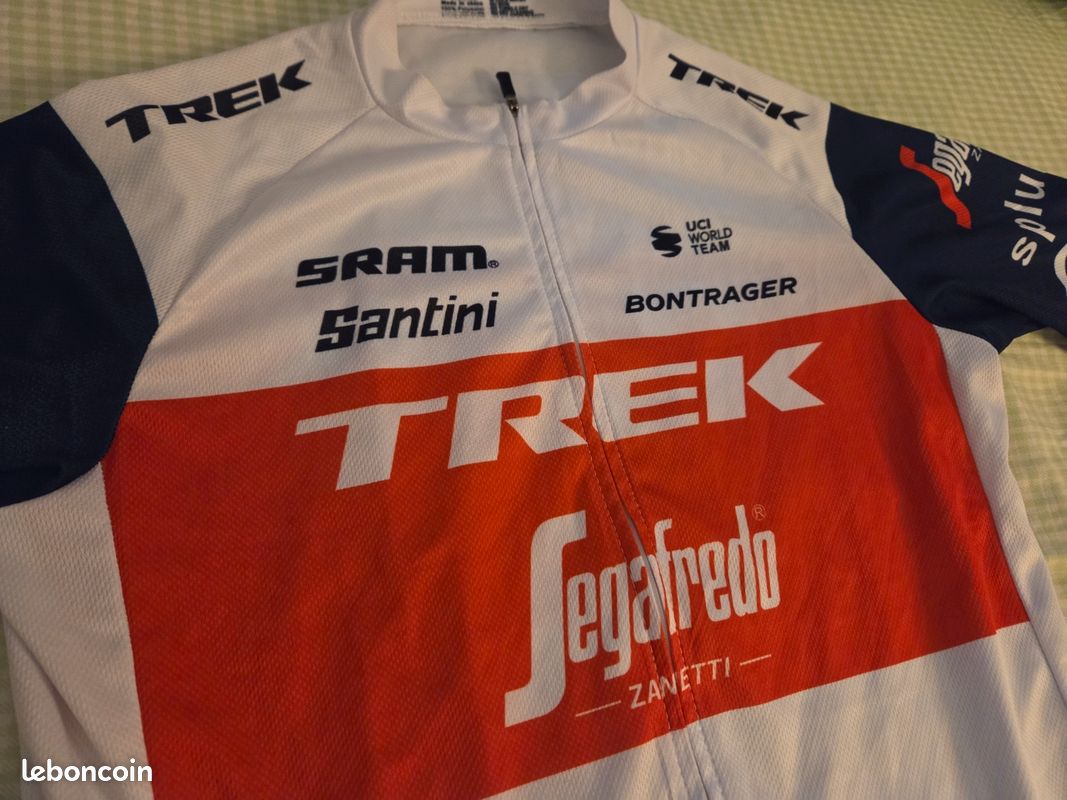 Maillot cycliste Santini Trek-Segafredo Replica champion du monde - Trek Bikes (FR