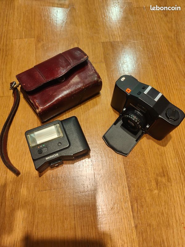 Appareil Photo Miniature Minox C #2335676 – Avec Cellule Et Support Flash (pour Pièces)