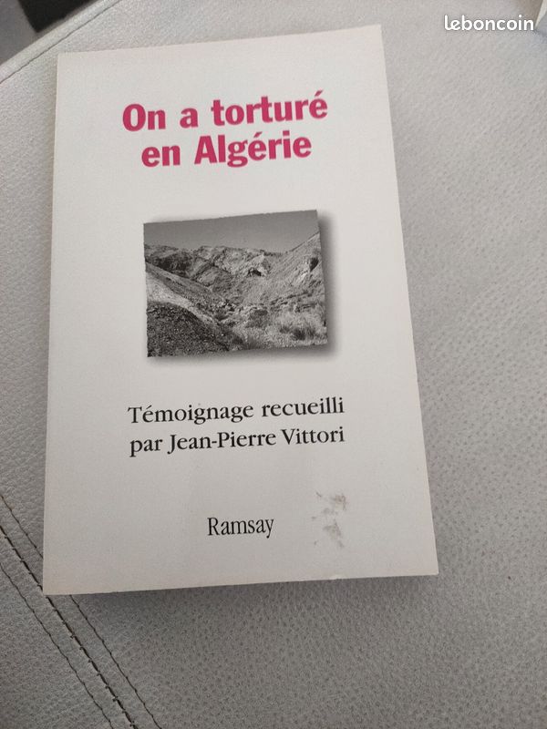 Livre on a torturé en Algérie (image 1)