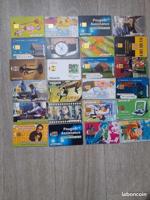 24 cartes téléphoniques (image 1)