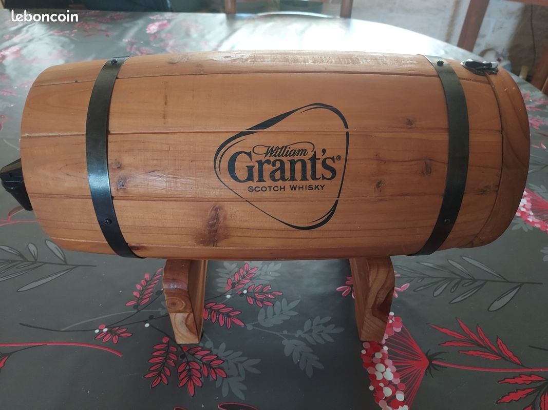 Tonnelet Distributeur Grant's Whisky - Tonneau Publicitaire - Neuf Sans Boîte