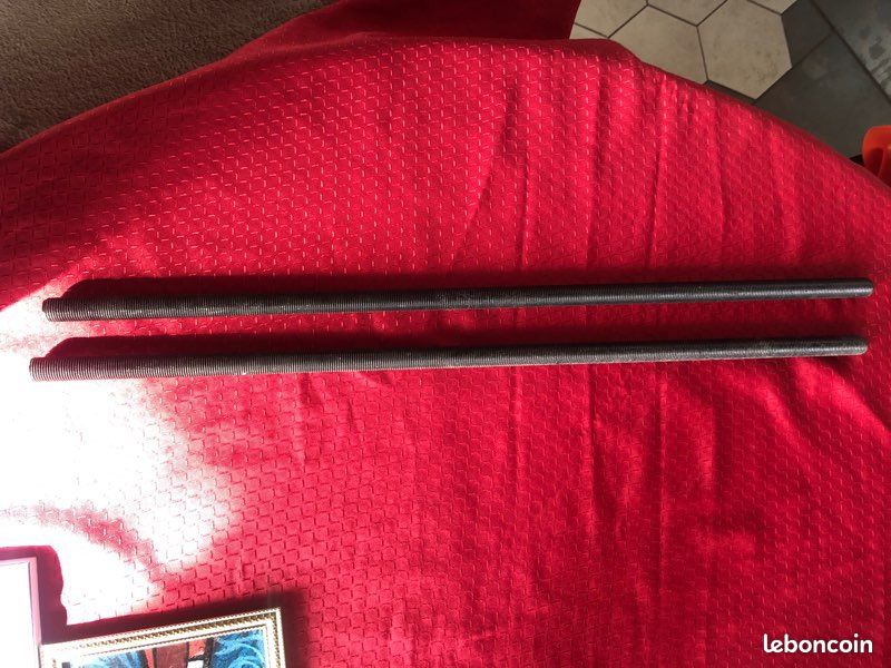 Lot de 2 tiges filetées D16 lg 600 (image 1)