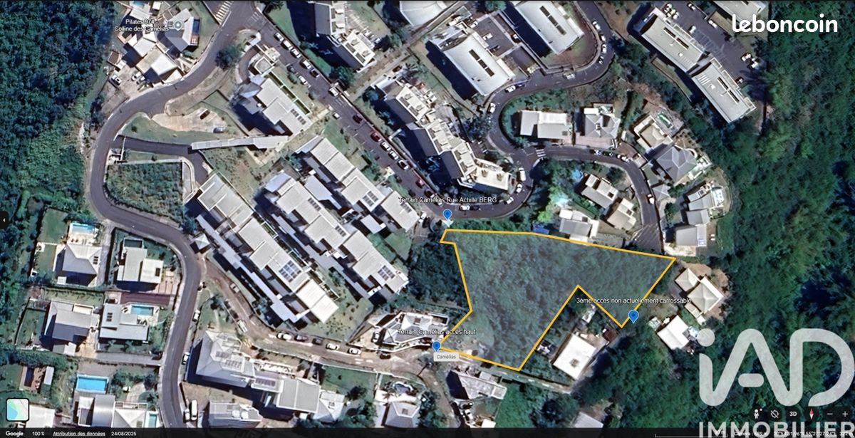 Terrain 2944 m² · à Saint-Denis · 2 944 m² · 1 070 000 €