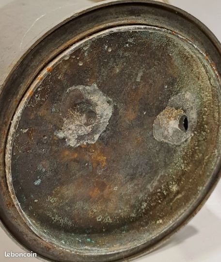 Lampe de Mineur au Carbure Type ARRAS Ancien Outil de Mine O
