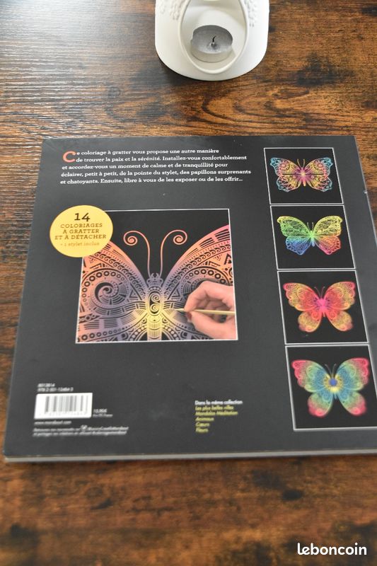 Livre de coloriage a gratter (image 2)