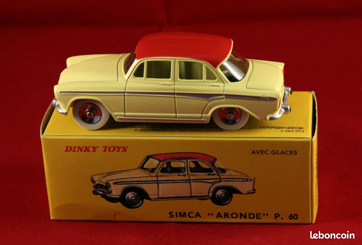 Miniature Norev 1/43 – Simca Aronde P60 – état Correct – 1960