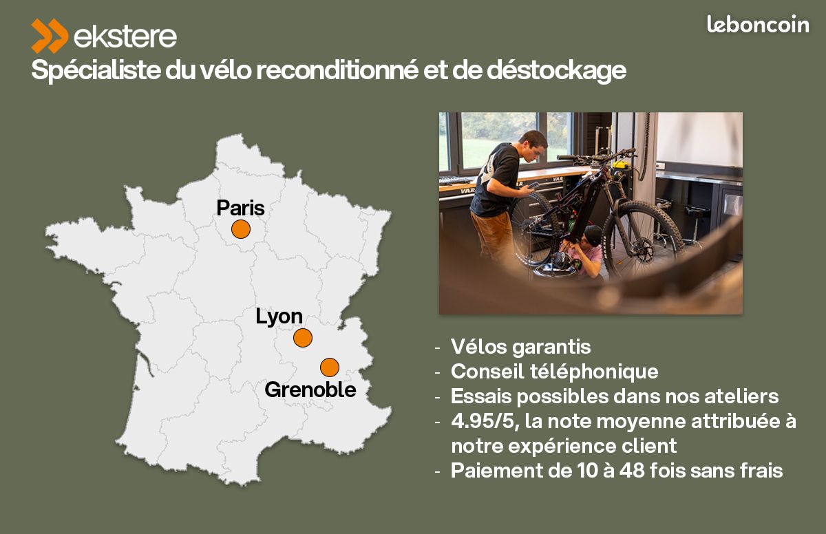 🚲 VTTAE Trek Trek Powerfly Sport 4 Equipped Gen 4 500Wh - 2023 - Taille L | ekstere Grenoble (image 5)