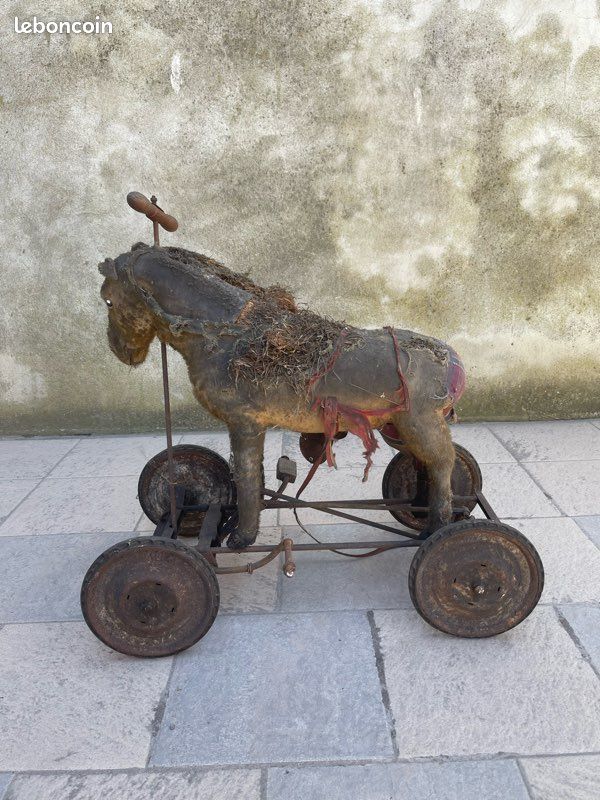 Cheval mécanique à pédales mobo années 1940