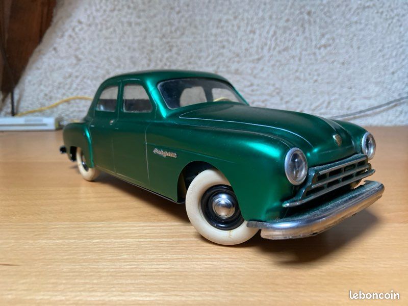 Miniature CIJ 1/14-1/15 - Renault Frégate 32 Cm, Métal Gris, Portière Conducteur