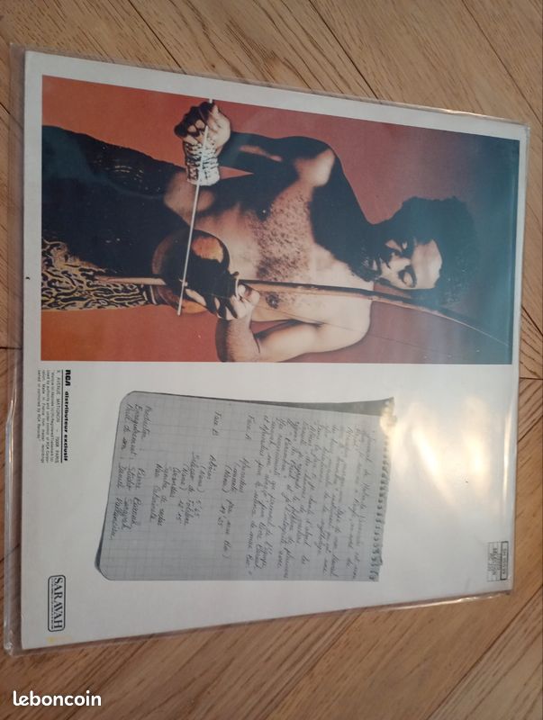 Africadeus Nana Vasconcelos vinyl disque 33 tours (image 2)