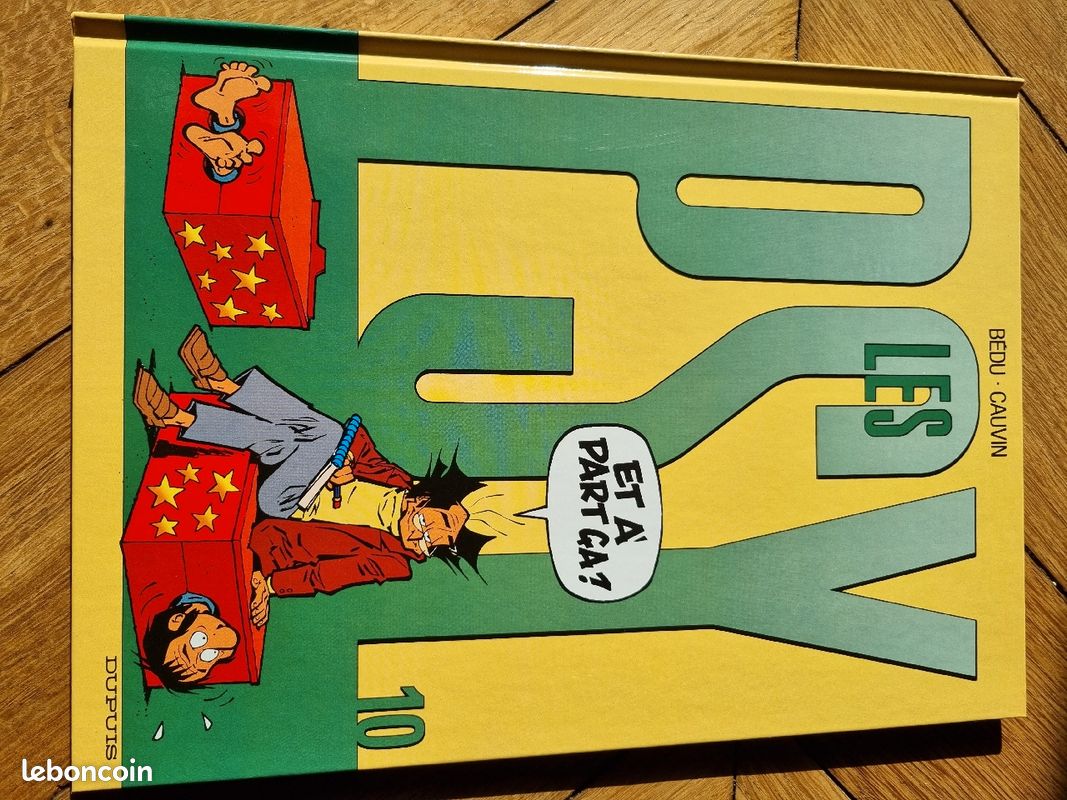 BD neuve Les psy tome 10 (image 1)