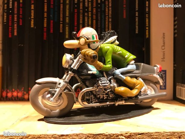 Joe Bar figurine - Moto Guzzi V7 750 de 1969