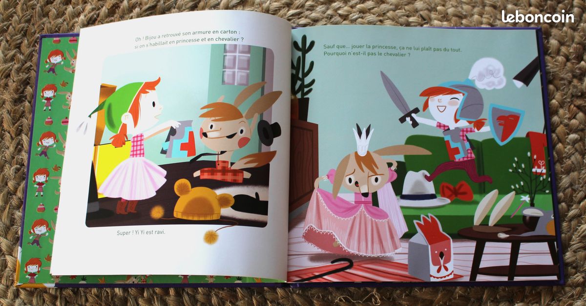 Livre "Bijou et Yiyi - On est tous déguisés " (image 4)