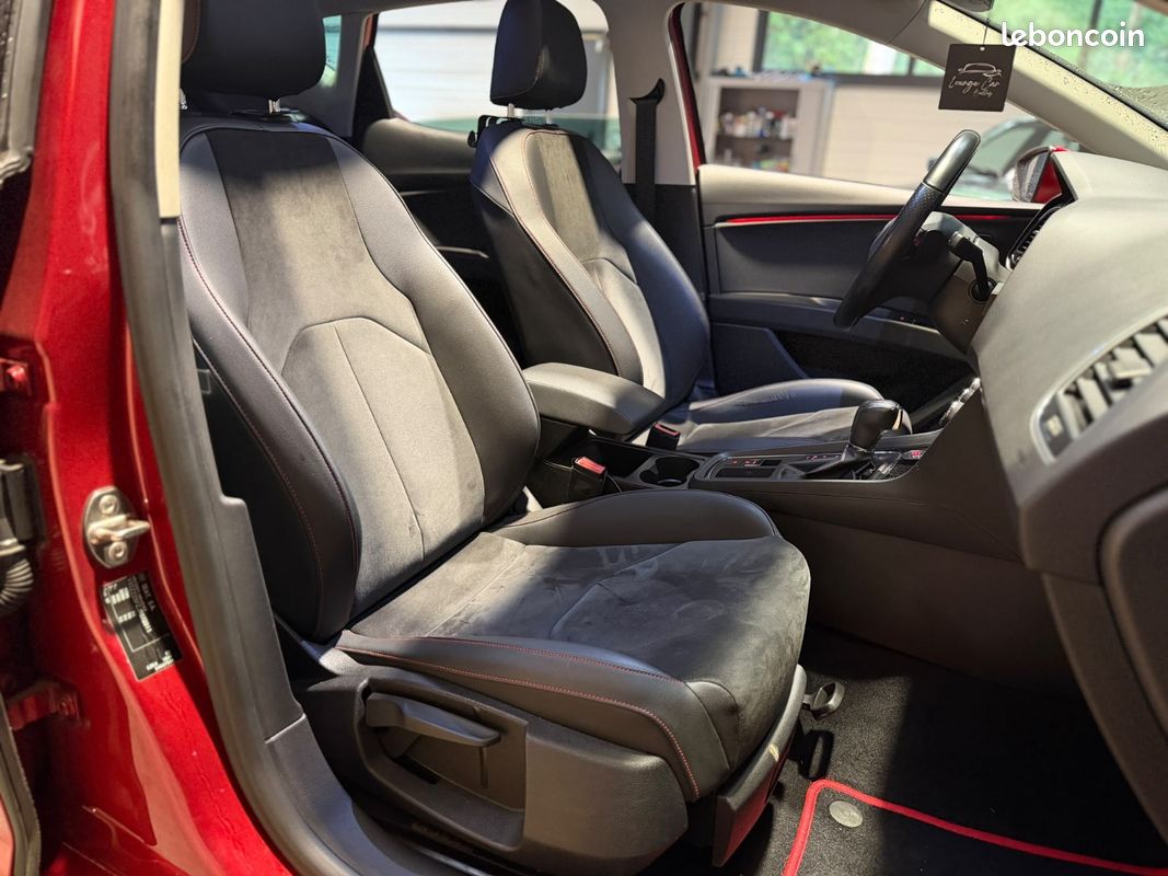 SEAT LEON 1.4 ECoTsi 150 Start/Stop ACT DSG7 FR - Toit Ouvrant Panoramique - Seat Sound - CarPlay / Android Au (image 10)