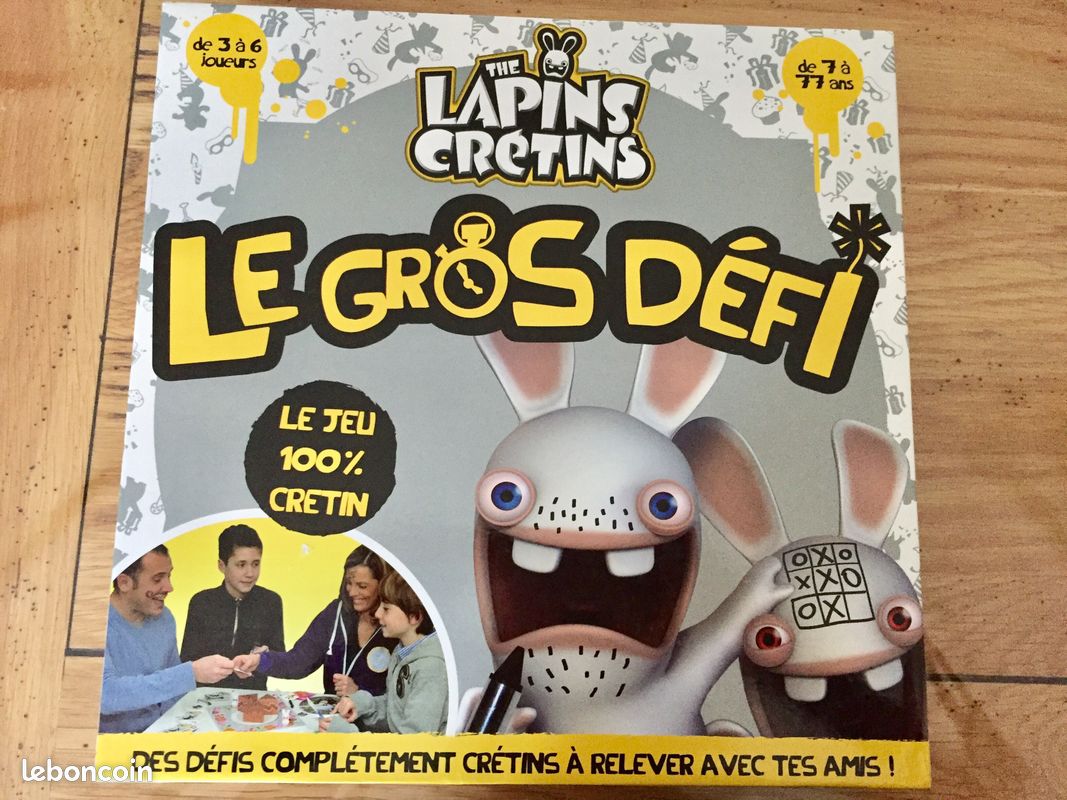 Jeu de Plateau 'Lapins Cretins' - Le Gros Défi (image 2)