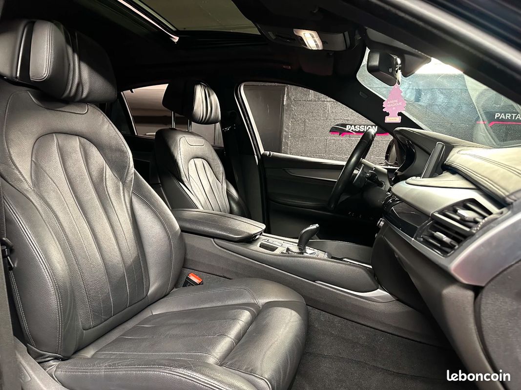 BMW X6 F16 xDrive40d 313 ch M Sport A | TOIT OUVRANT | HK | SIEGES ELECTRIQUES CHAUFFANTS 26880 (image 15)