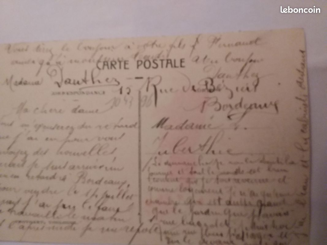 Salut de la résine Saxe-Anhalt carte postale 1907