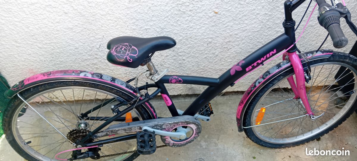 Vélo Enfant B'twin Fille - 9-12 Ans - Décathlon - Vert - Occasion