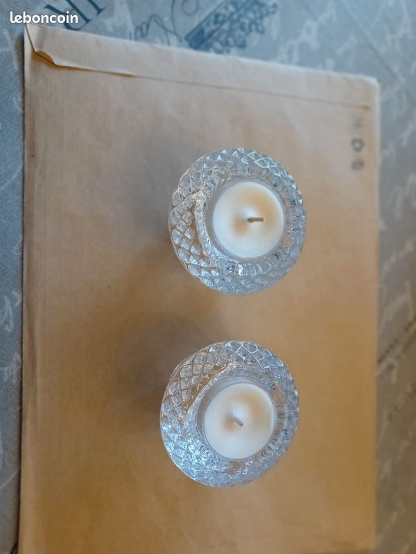 Bougeoirs cristal d Arques (image 3)