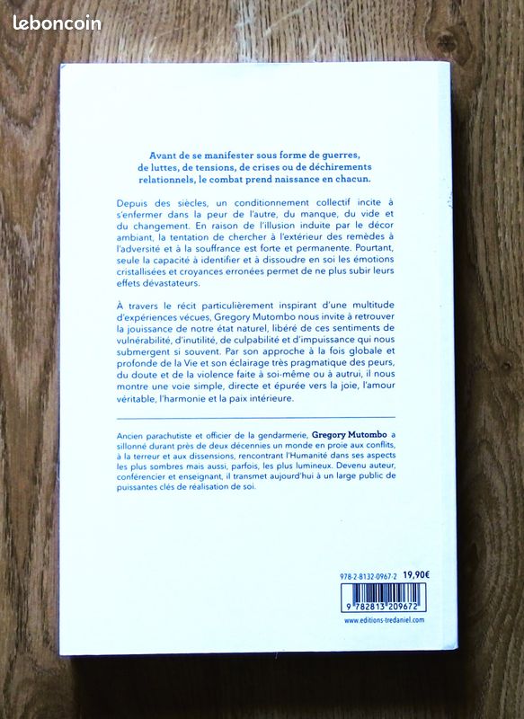 La symphonie des Ames du fracas des combats a la paix intérieure Mutombo C11 développement personnel (image 2)