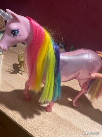 Barbie licorne jeux, jouets d'occasion - leboncoin