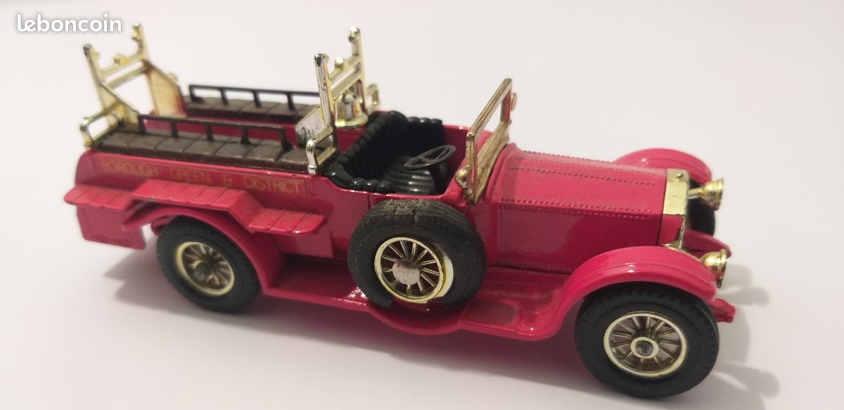 Lot 3 camion Pompier Rolls Royce Mack Corgi Matchbox 1/43