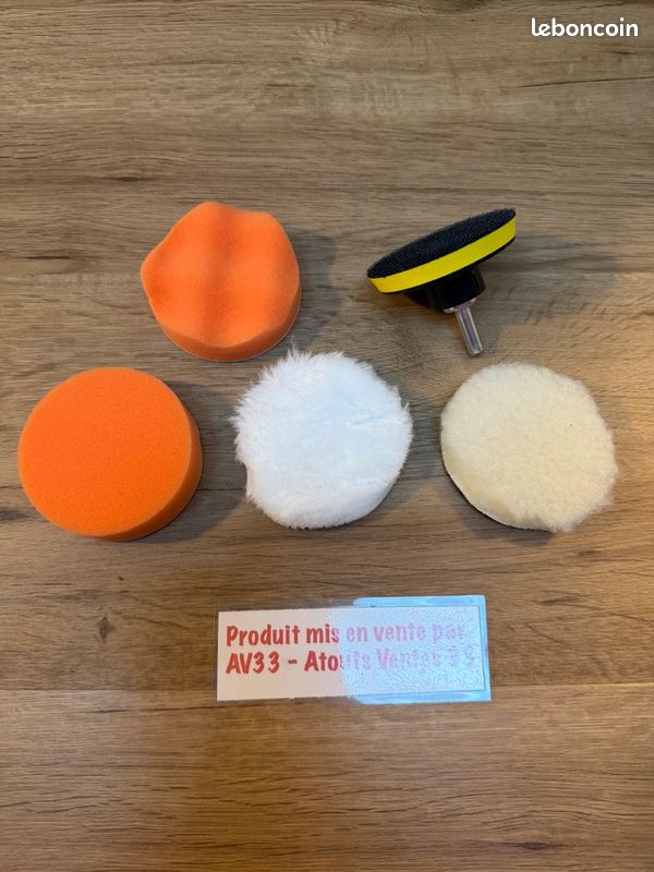 Kit De Tampons De Polissage Pour Polisseuse, Tampons De Polissage Pour Polisseuse Tampons De Polissage Pour Petites Surfaces~p130645090