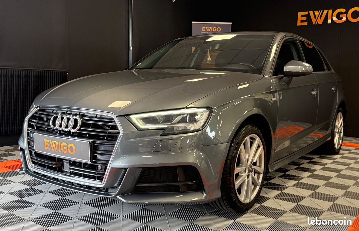 AUDI A3 SPORTBACK 2.0 TDI 150Ch S LINE EXT S-TRONIC BVA - APPLE CARPLAY - SIEGES CHAUFFANTS (image 2)
