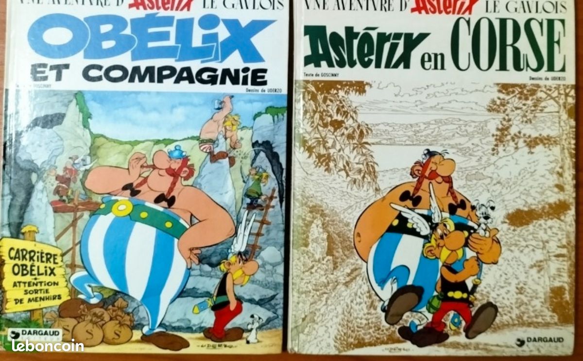Astérix 1973 et 1976 Dargaud (image 1)