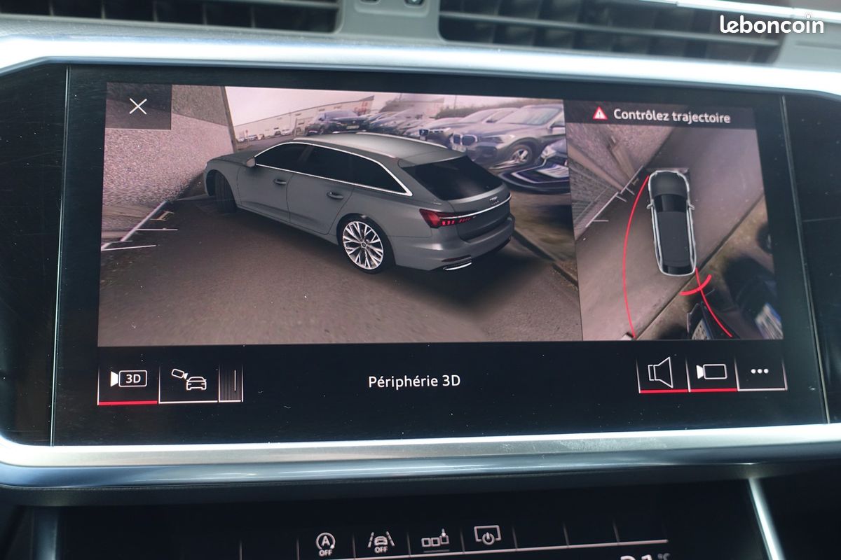 A6 Avant 35 Tdi Mhev S-Tronic 163ch 102600kms Virtual cockpit/Cuir sport élec chauffant/Grd Gps Europe/Caméra 3D/Accès confort/Carplay/Attelage/1*Main/Gtie 12 mois (image 12)