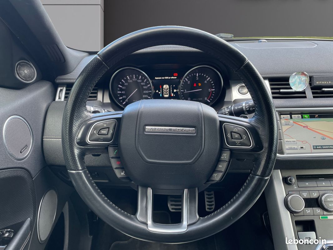 LAND ROVER EVOQUE Coupé SD4 190ch Dynamic GPS JA 20" noires Régulateur Meridian Cuir (image 13)