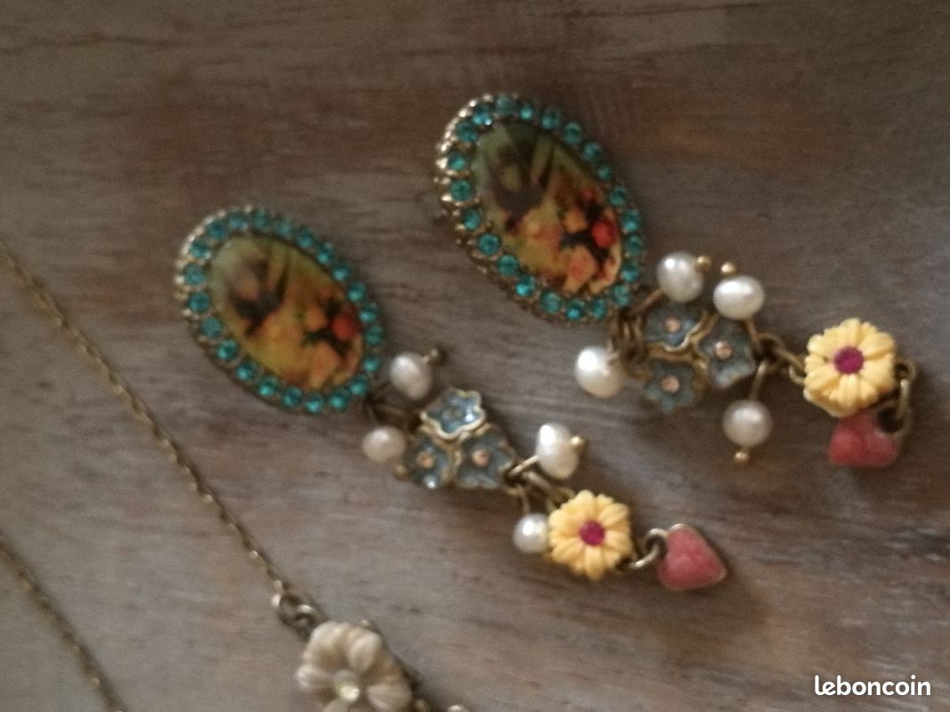 Collier et BO les Néréïdes - anges78 - 100 euros (image 3)
