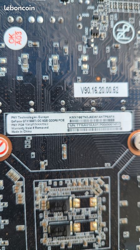 PNY GeForce GTX 1660 Ti XLR8 Gaming Overclocked Edition (image 3)