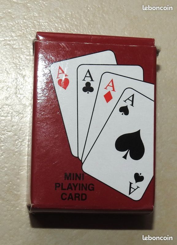 Lot De 3 Mini Jeux De 54 Cartes – Poker Miniature Portable, Papier De Qualité, Pour Famille Et Classe, Toutes Occasions