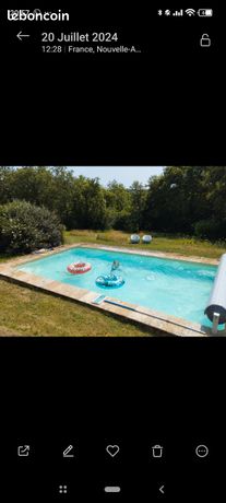 Propriété avec 2 maisons en pierre et forêt