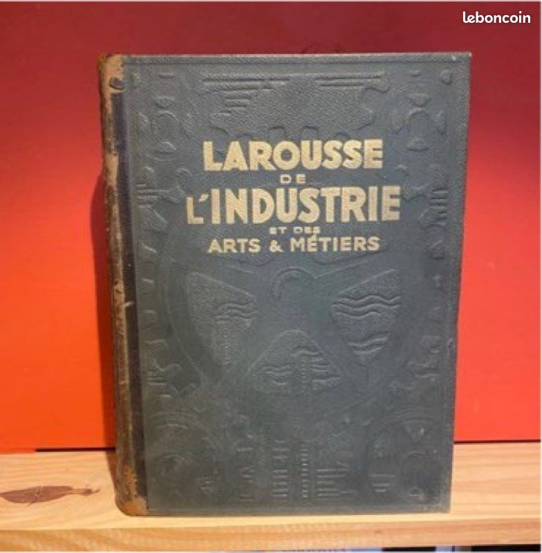Livre Larousse de l’industrie et des arts et métiers (image 1)