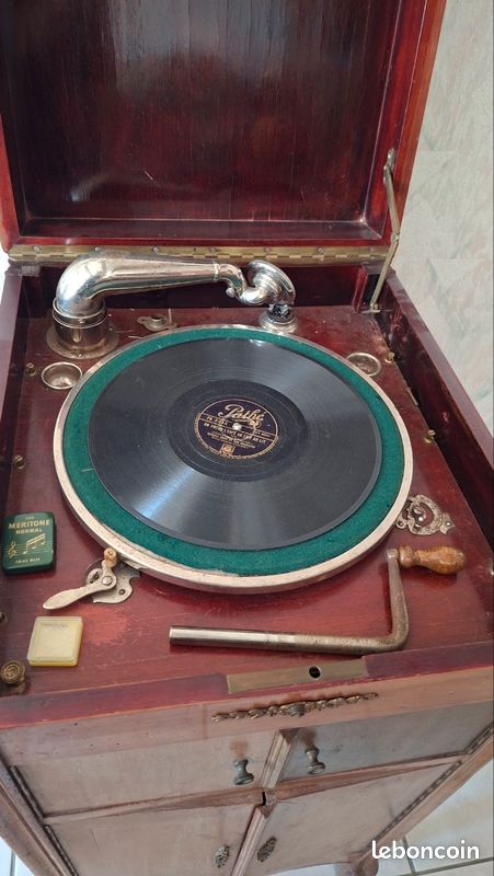 Gramophone phonographe plus 78 tours (image 1)