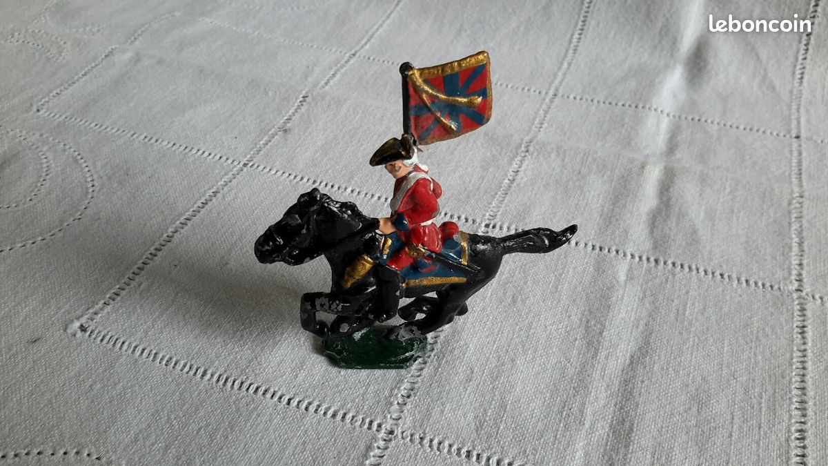 Figurine Murat Cavalerie 1/32 Figurine Starlux - Soldat De Plomb Premier Empire, Murat à Cheval, échelle 1/32 Jeune Premier