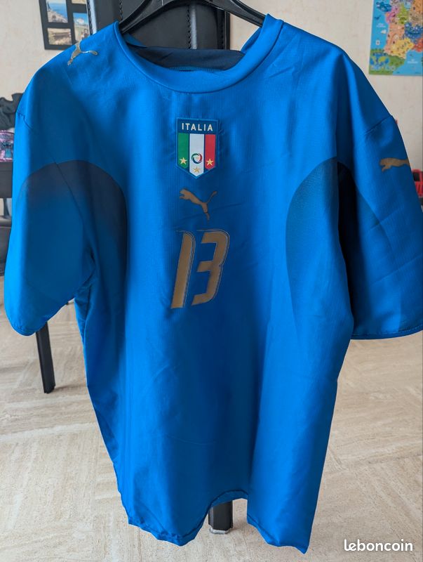 Maillot De Rugby Italie Vintage 2006 - Taille XXL - Homme