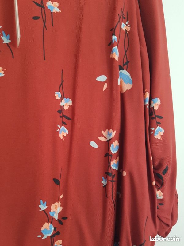 Débardeur Tunique I.CODE By IKKS – Imprimé Fleuri Multicolore – 100% Coton – Femme