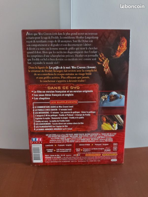 1 DVD FREDDY 7 FREDDY SORT de la nuit (image 2)