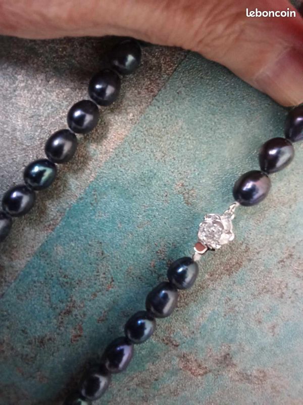 Bracelet extensible Tropical de perles fantaisie bleues | My Jewellery