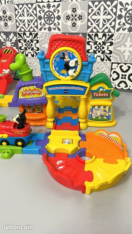 Tren Tut Tut Bolidos Mickey Circuit Train Mickey Tut Tut Bolides